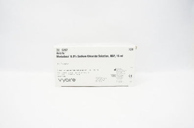Vyaire 5262 AirLife Modudose 0.9% Sodium Chloride Solution 15ml (x) - Box of 24